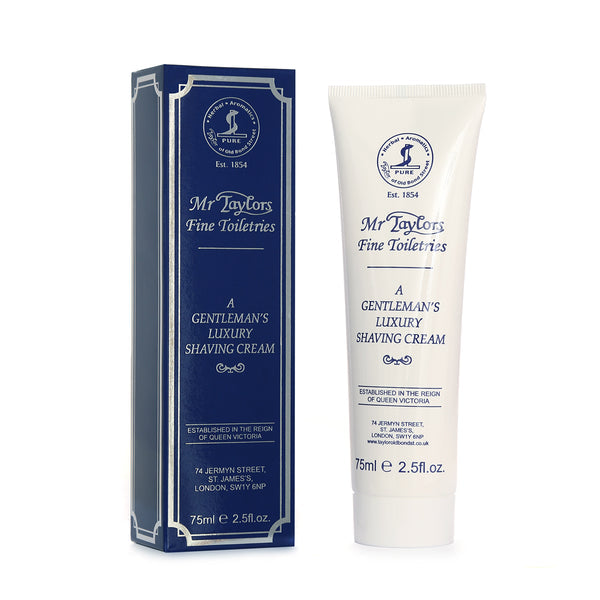 Taylor of Old Bond Street Mr Taylor Shaving Cream Tube, Box